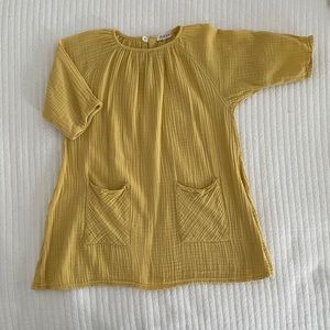 Mabo girls mustard tunic 5/6